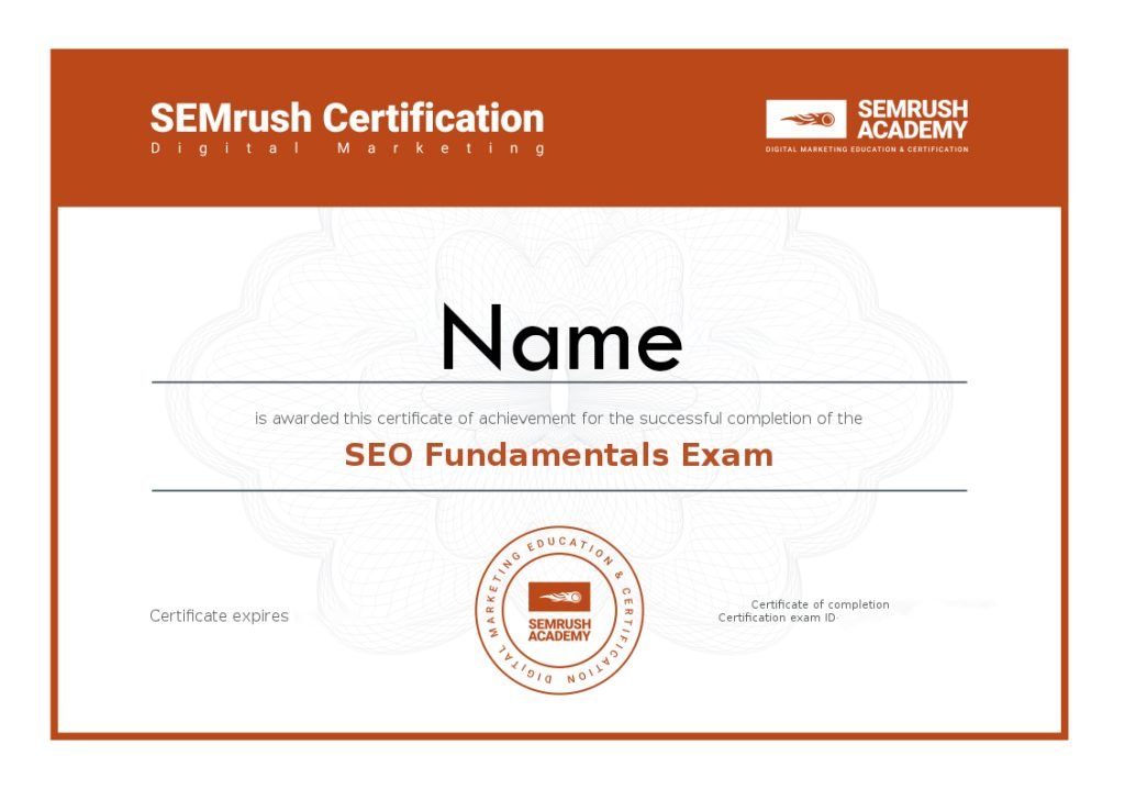 Semrush-academy-certificate